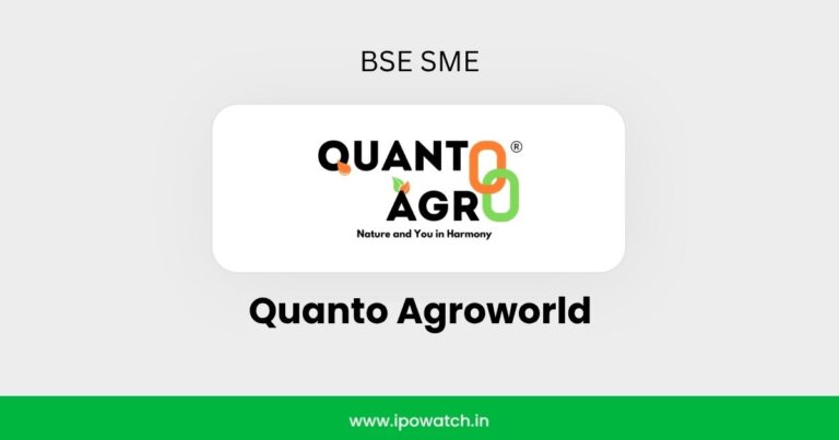 Quanto Agroworld IPO Subscription Status – IPO Watch
