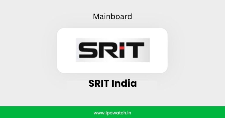SRIT India IPO Recommendation: Apply or Avoid? – IPO Watch