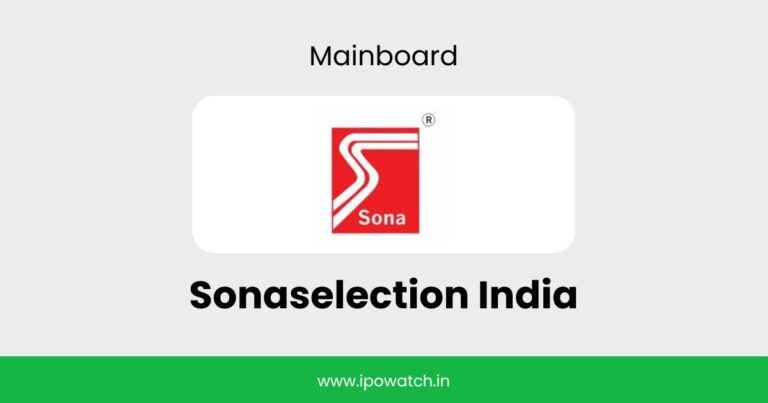 Sonaselection India IPO Subscription Status – IPO Watch