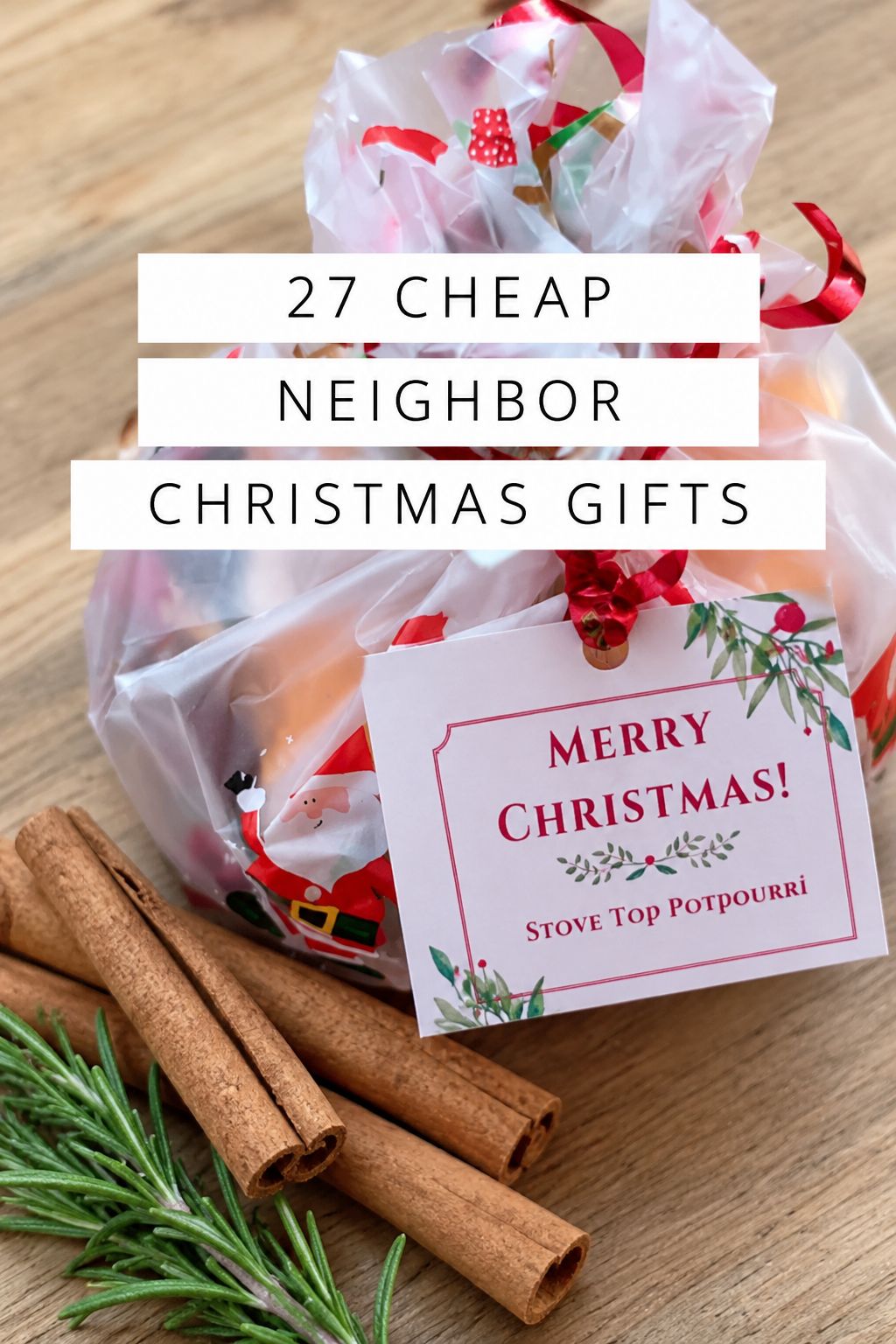Stovetop potpourri bags
