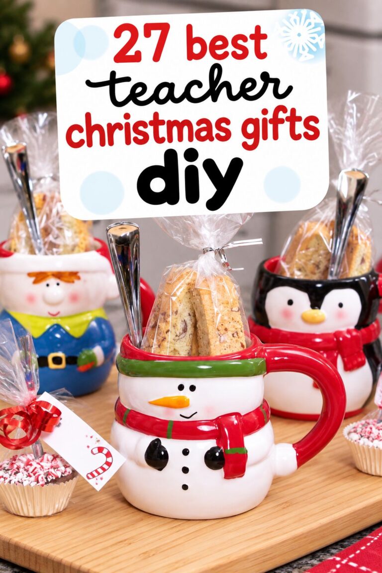 17 Best DIY Teacher Christmas Gifts Kids Can Help Make – Love & Lavender
