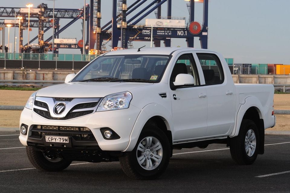 Earlier-generation Foton Tunland