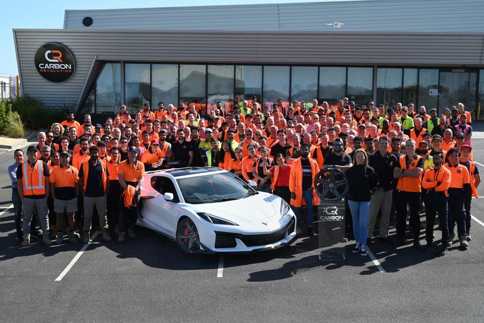 Carbon Revolution supplies wheels to GM for the C8 Corvette, as well other manufacturers including Ferrari, Jaguar Land Rover and Ford