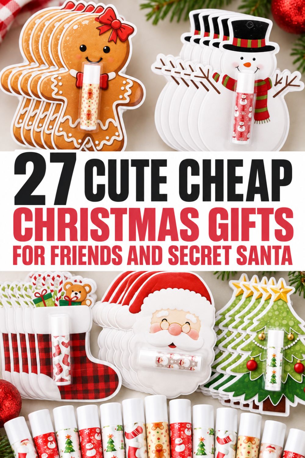 Cheap Christmas gifts for friends
