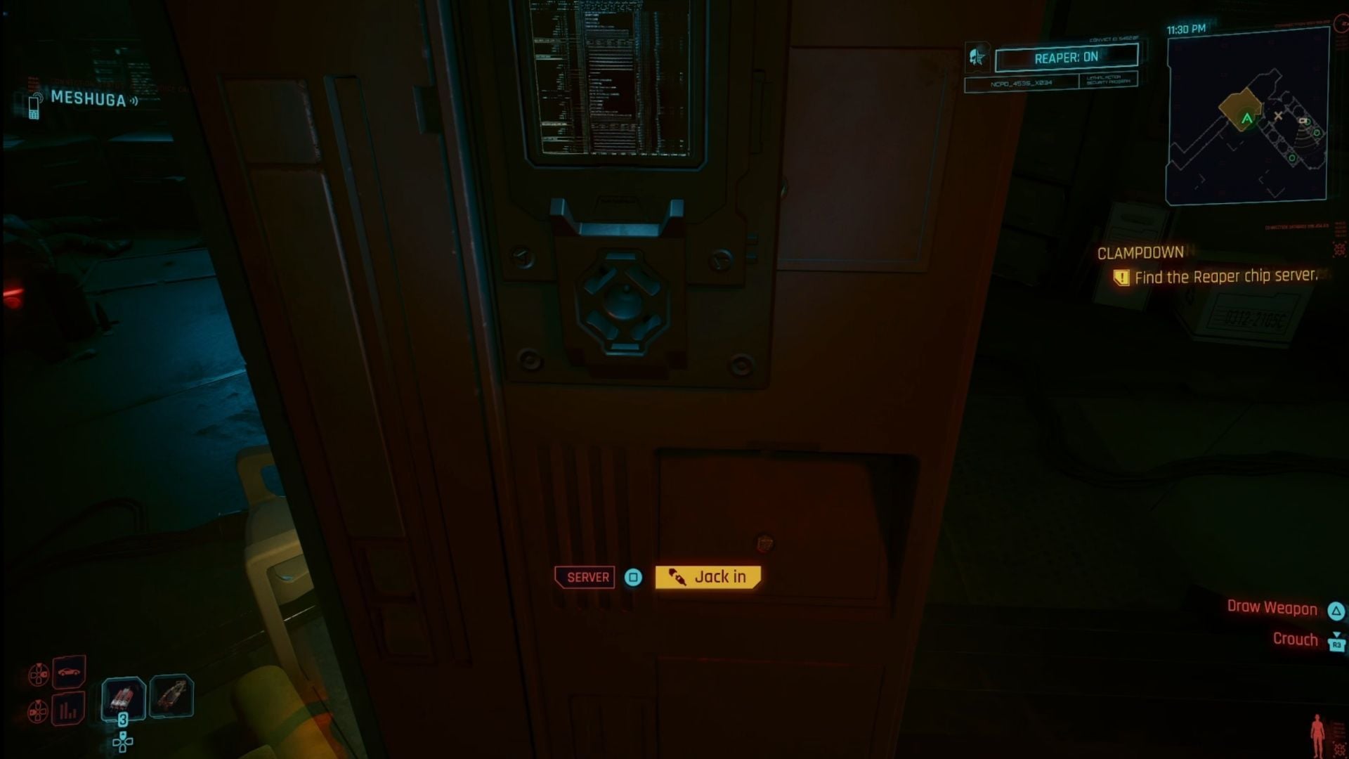Here's the correct server to jack into (Image via CDPR || Sportskeeda)