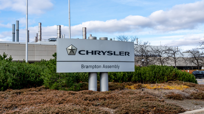 Fiat Chrysler Automobiles Brampton Assembly Plant in Brampton, Ontario, Canada.
