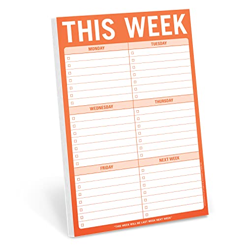 Weekly Planner Pad