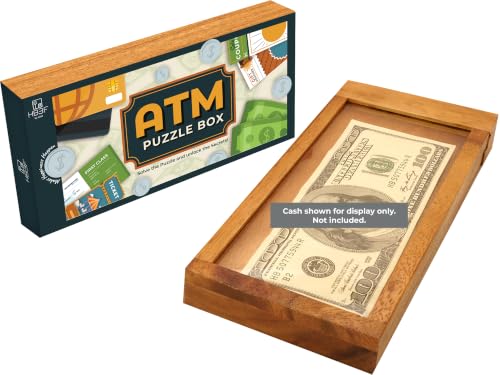 Wooden ATM Puzzle Box