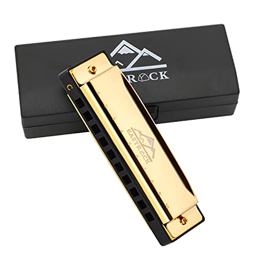 Gold Blues Harmonica