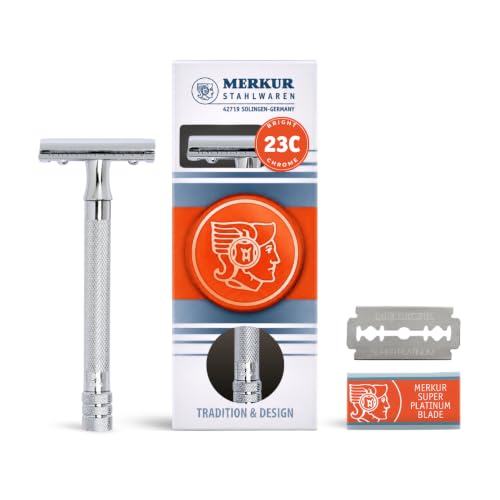 Merkur 23C Long Handle Safety Razor