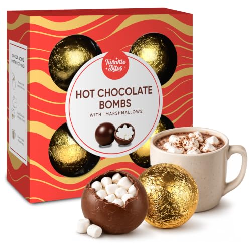 Hot Chocolate Bombs with Marshmallows