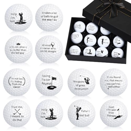 Funny Golf Balls Gift Set