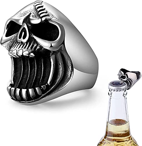 Skull Bottle Opener Ring