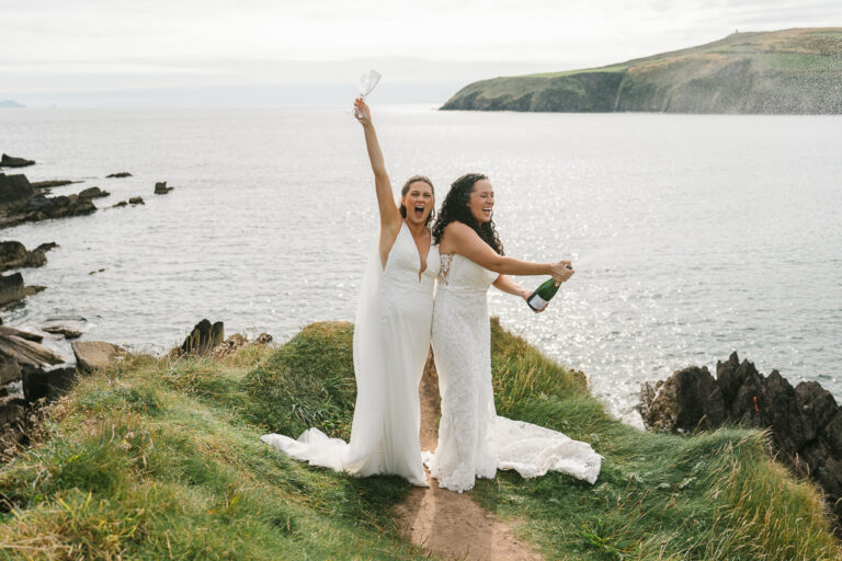 A Light and Airy Dingle Skellig Hotel Wedding
