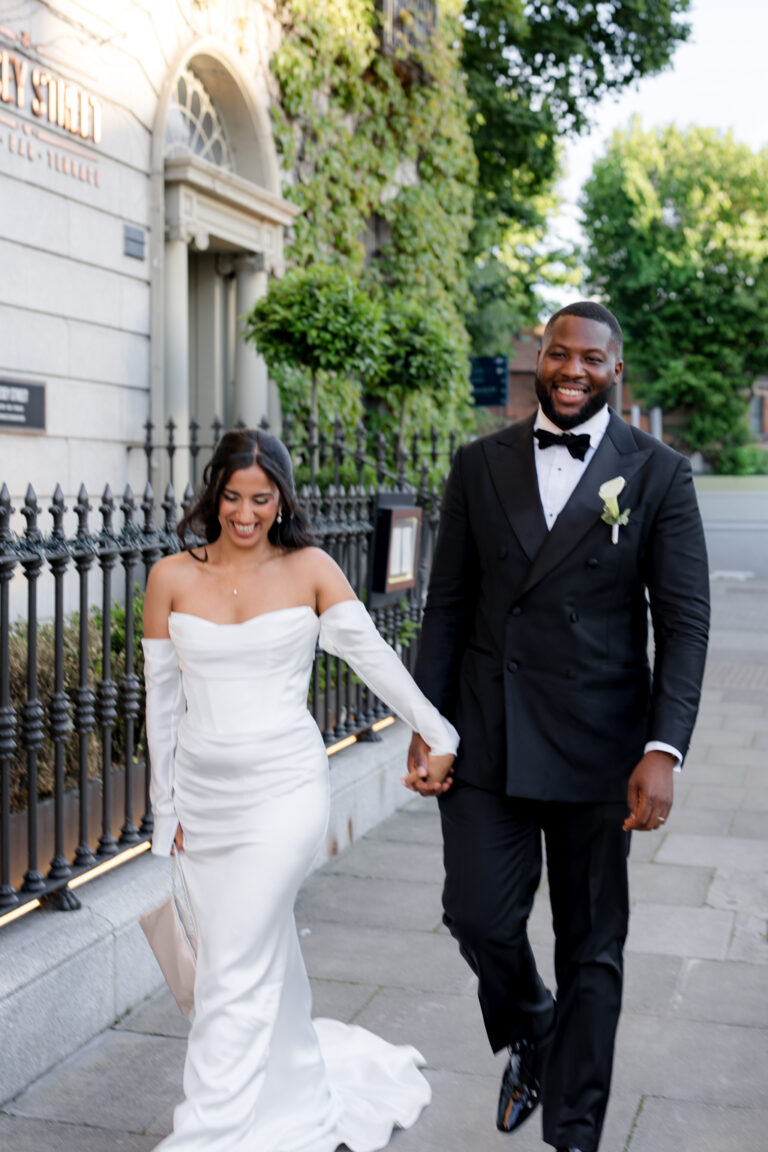 A No. 25 Fitzwilliam Place Wedding Oozing Elegant Minimalism