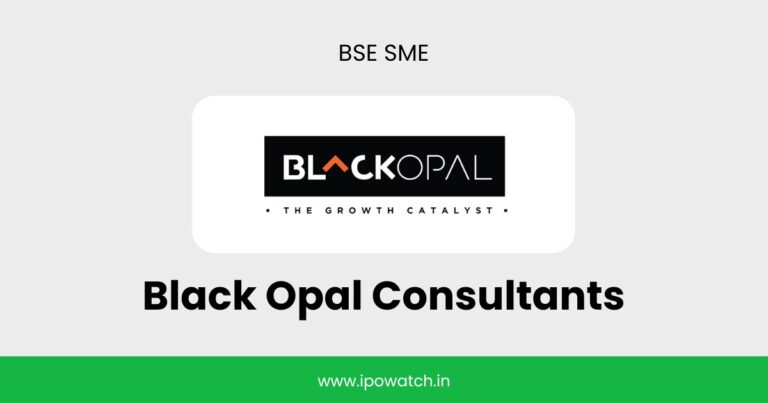 Black Opal Consultants IPO GMP, Grey Market Premium Today – IPO Watch