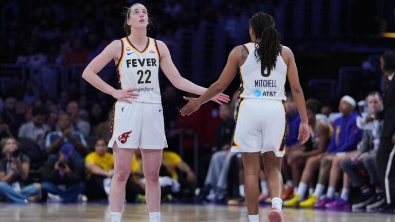 Caitlin Clark denounces hateful messages Fever teammate Kelsey Mitchell says she obtained