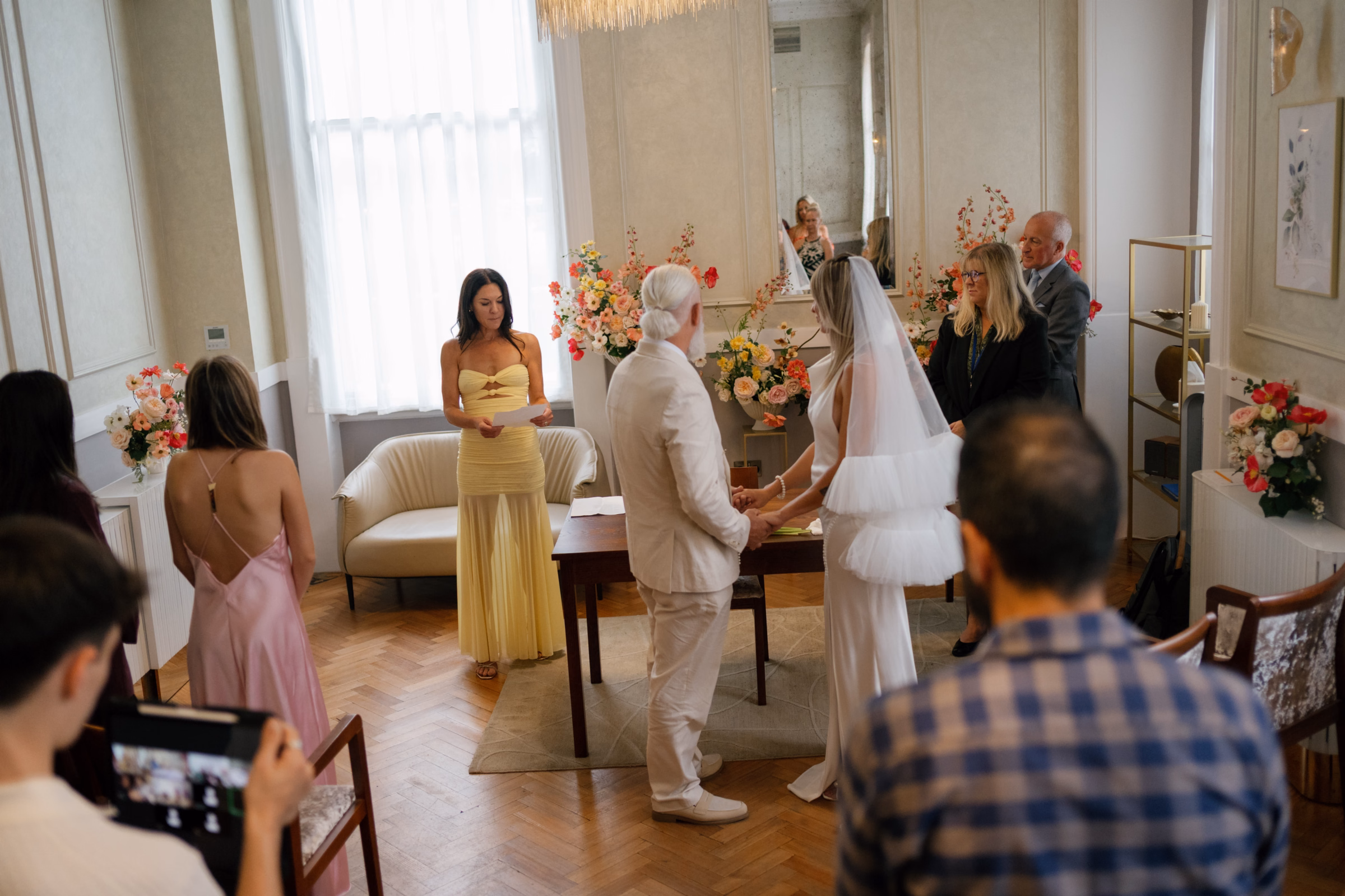MA 32 - After 17 Years Together, Michelle & Alan Celebrated With a Joyous & Retro London Wedding MA 32