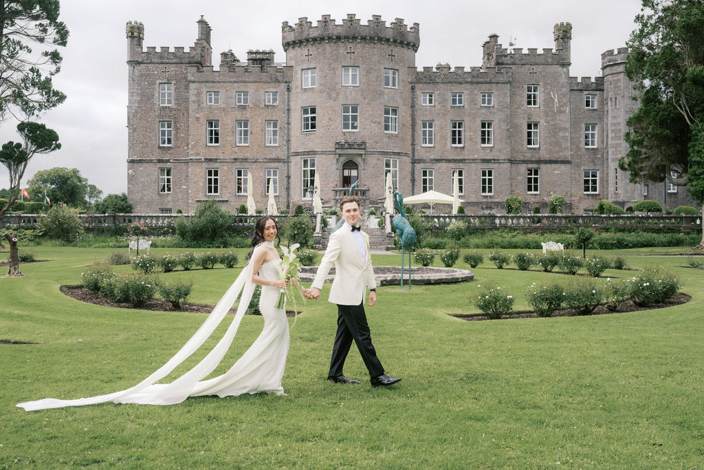 Wedding photography at Markree Castle, Sligo, Ireland.