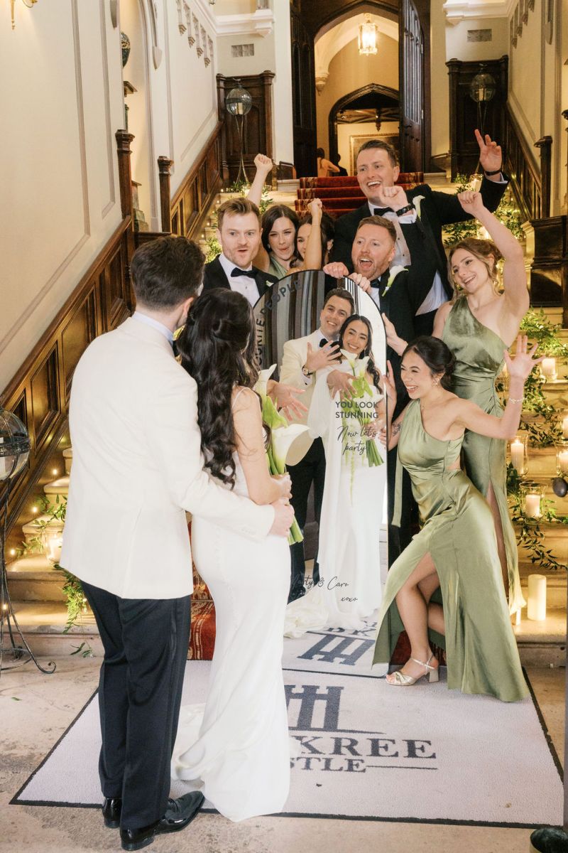 Wedding photography at Markree Castle, Sligo, Ireland.