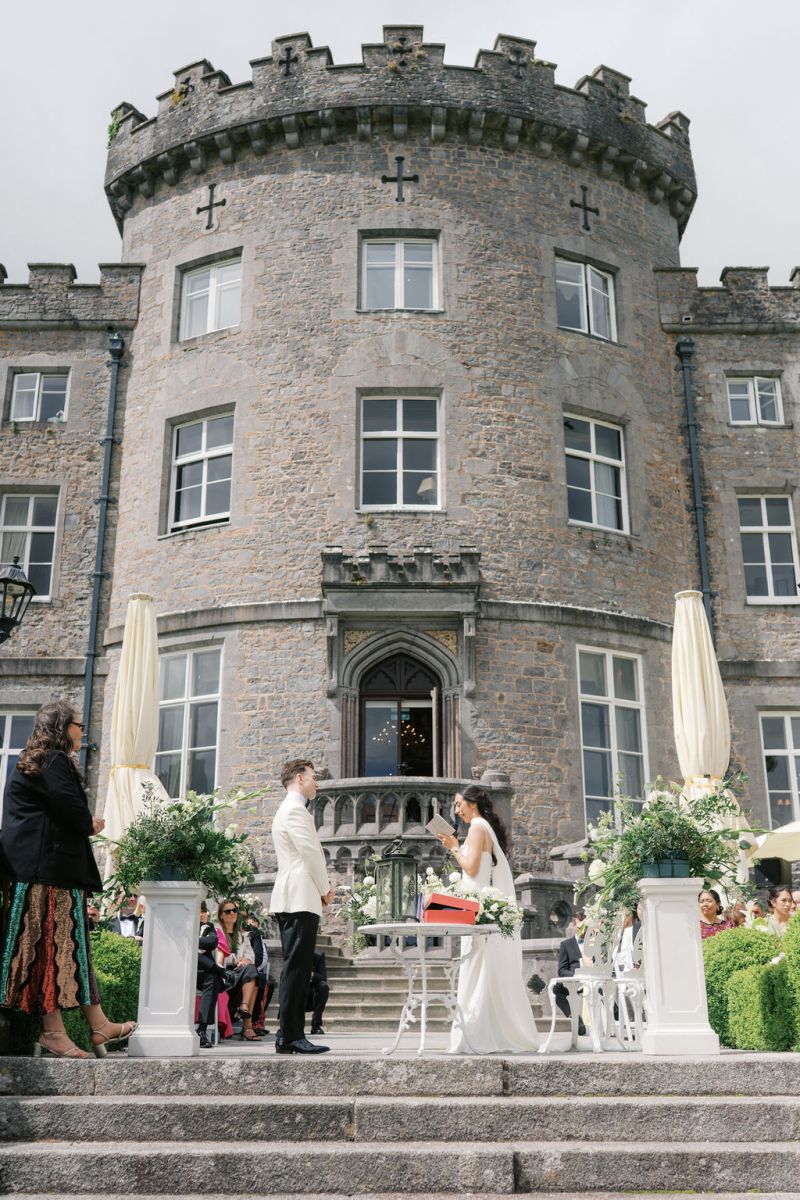 Wedding photography at Markree Castle, Sligo, Ireland.