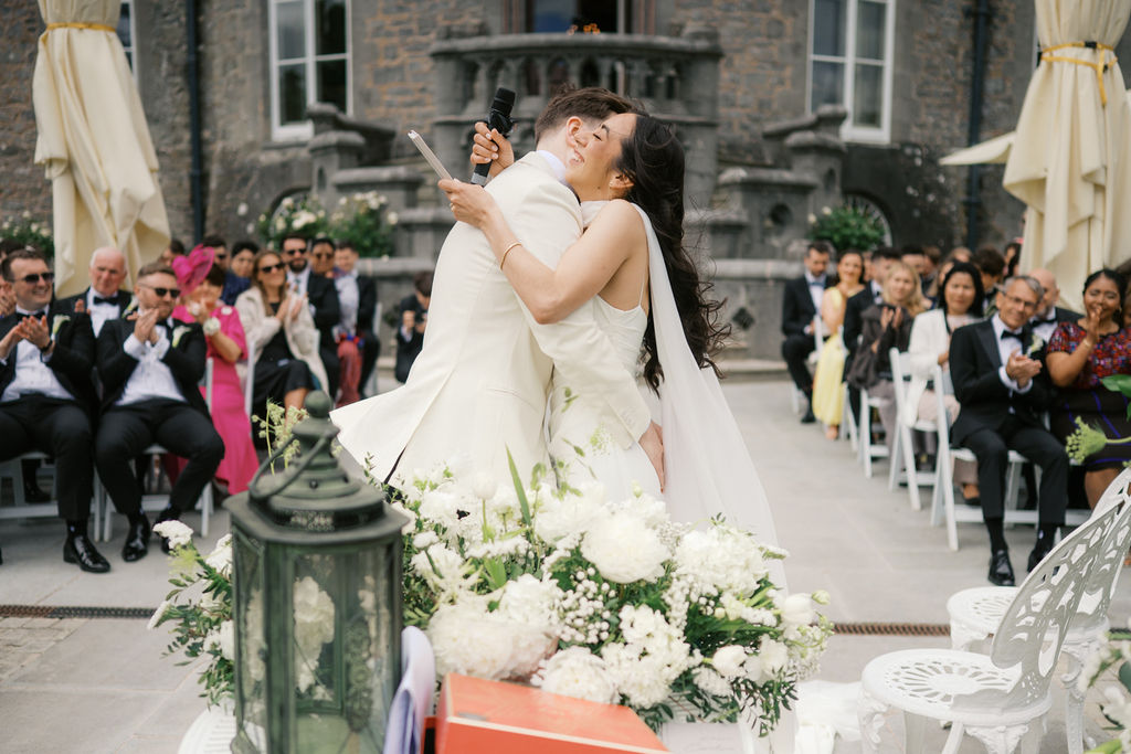 Wedding photography at Markree Castle, Sligo, Ireland.
