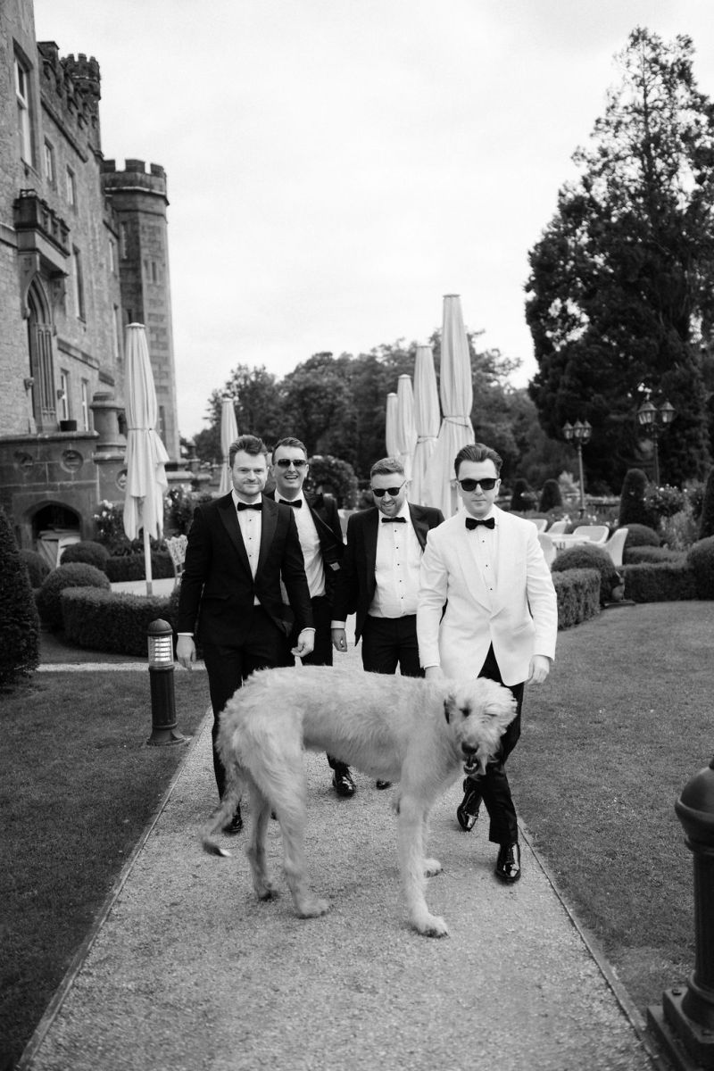 Wedding photography at Markree Castle, Sligo, Ireland.