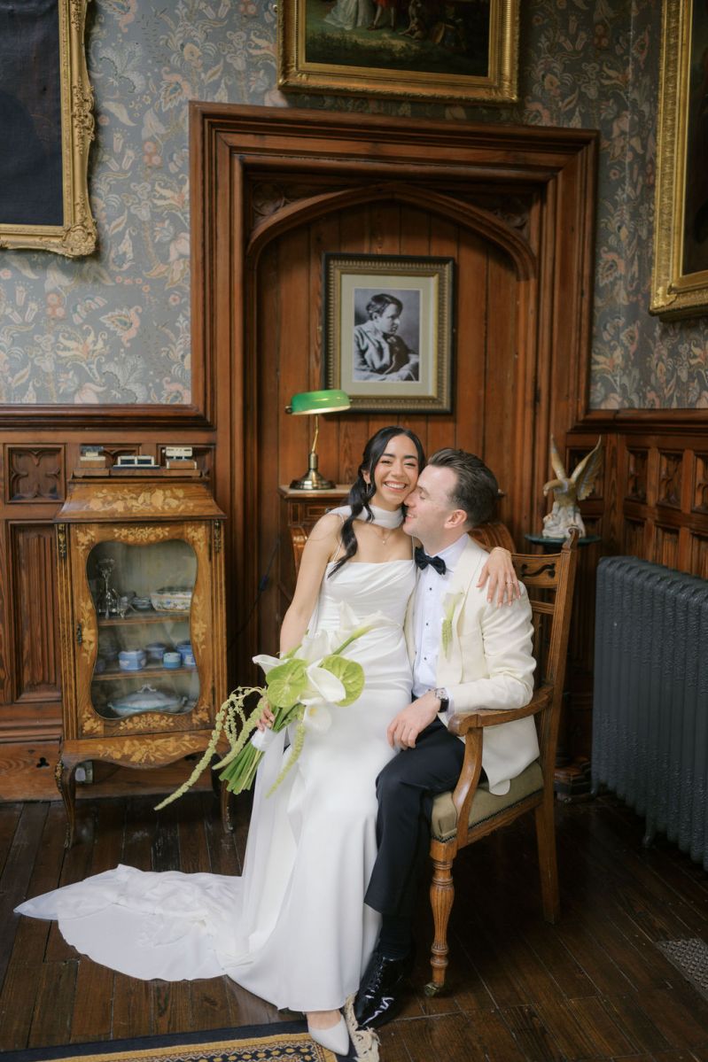 Wedding photography at Markree Castle, Sligo, Ireland.