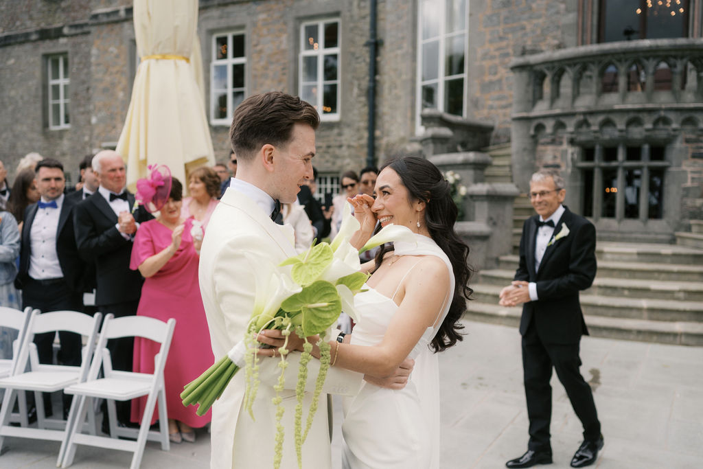 Wedding photography at Markree Castle, Sligo, Ireland.