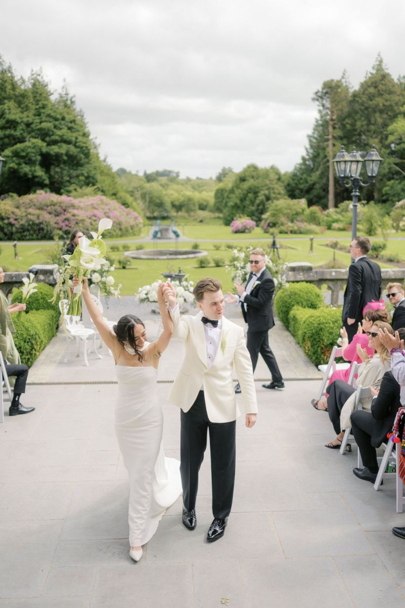 Wedding photography at Markree Castle, Sligo, Ireland.
