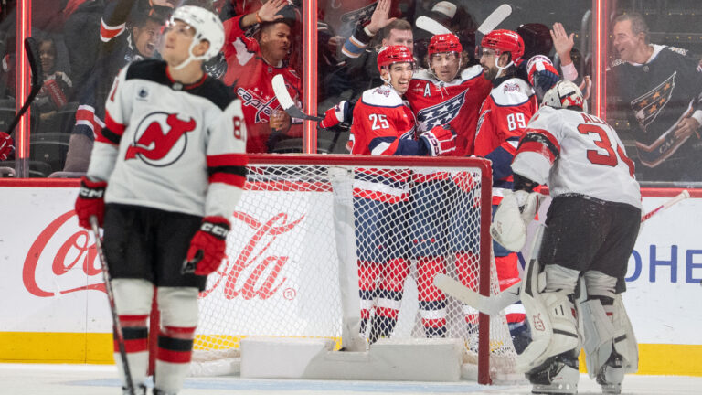 NHL Roundup: Tuch has two targets, help in Capitals’ win over Devils