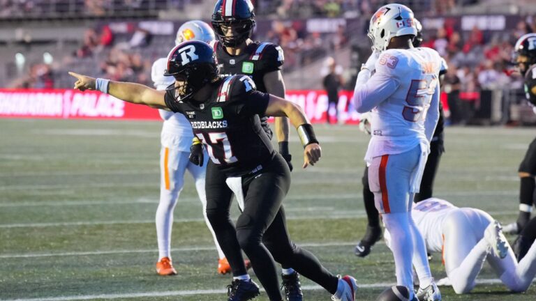 Redblacks stun Argos, snap file skid in Bryson Barnes’ sensational beginning debut