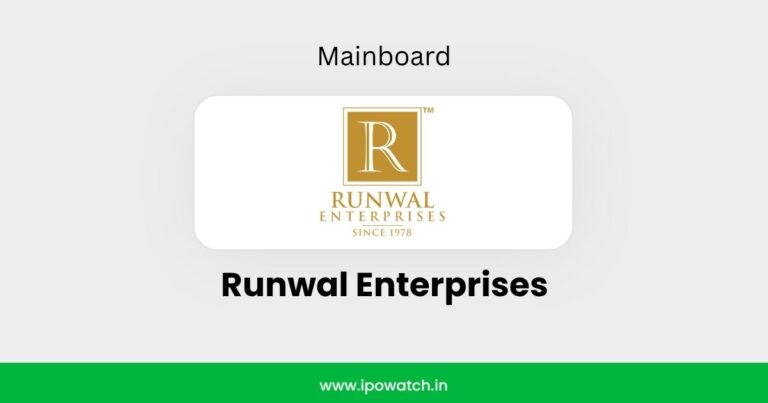 Runwal Enterprises IPO Date, Review, Price, Allotment Details – IPO Watch