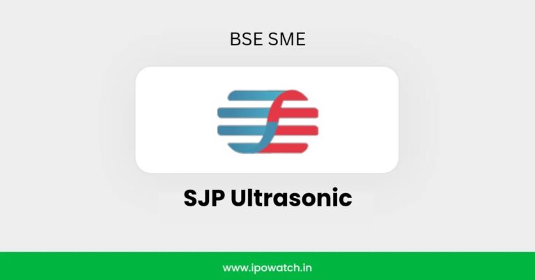 SJP Ultrasonic IPO Subscription Status – IPO Watch