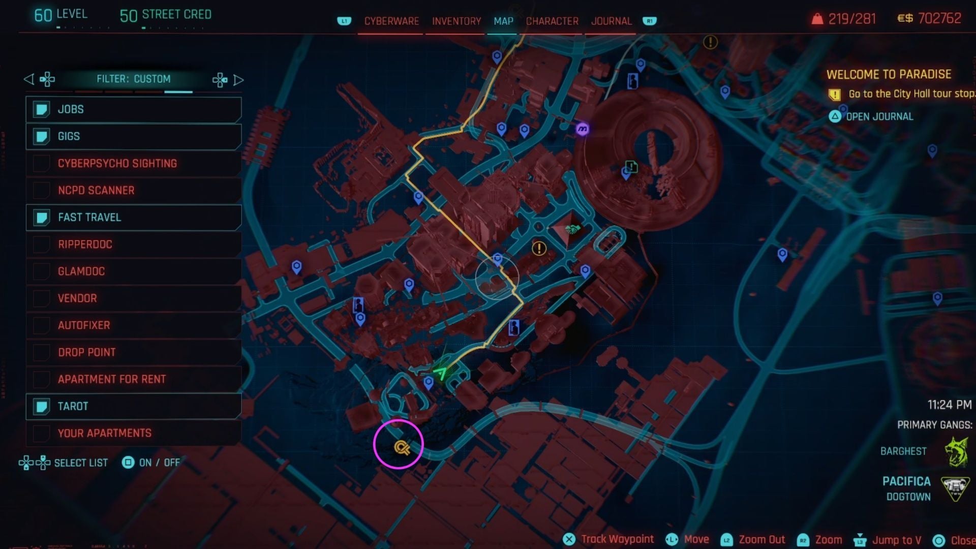 We opted to head south, to the Biotechnica Farms (Image via CDPR || Sportskeeda)