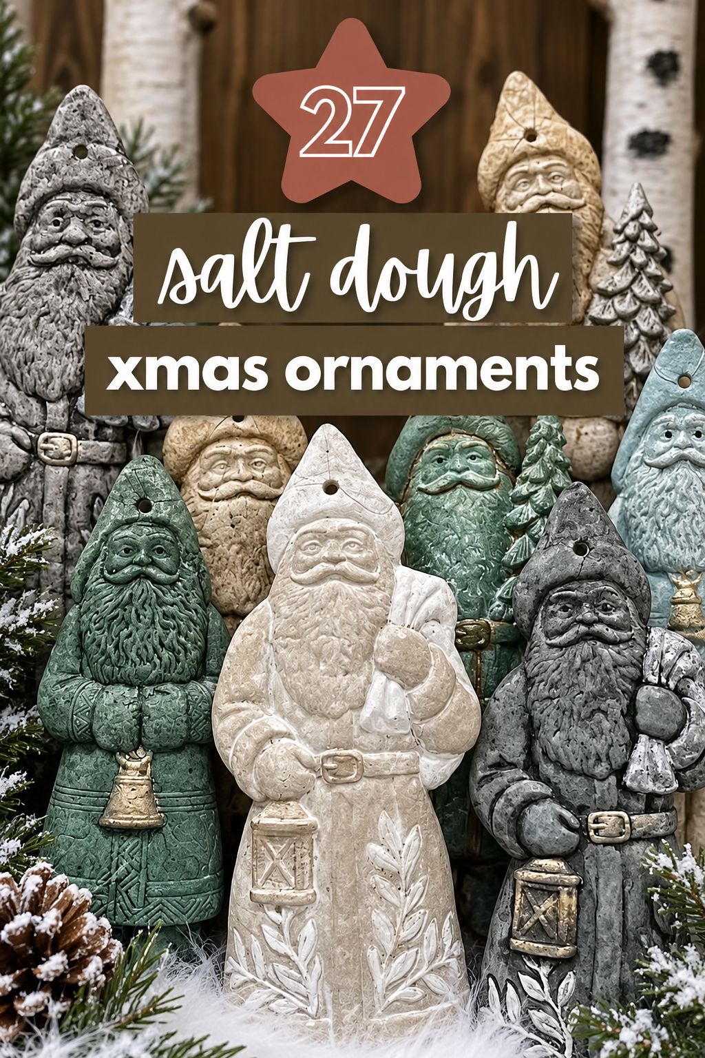 belsnickel mold ornament christmas ornaments