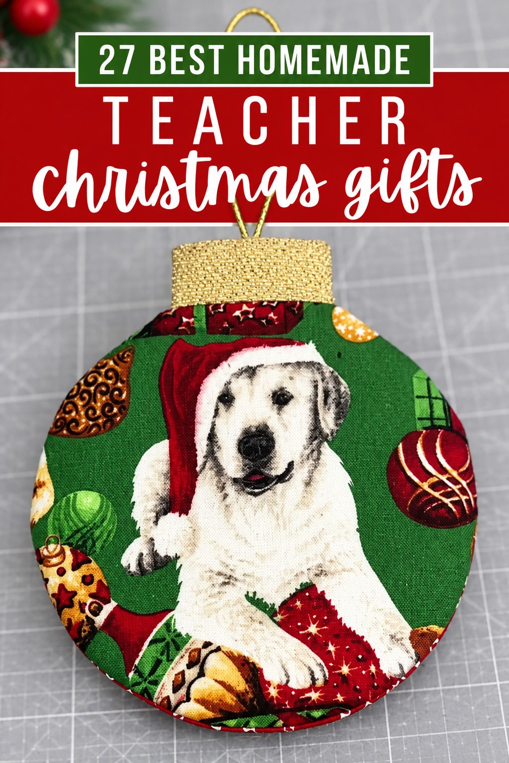 christmas ornament fabric coasters christmas gifts