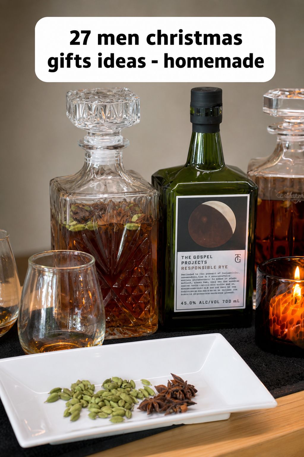 Christmas-Spiced Infused Whiskey