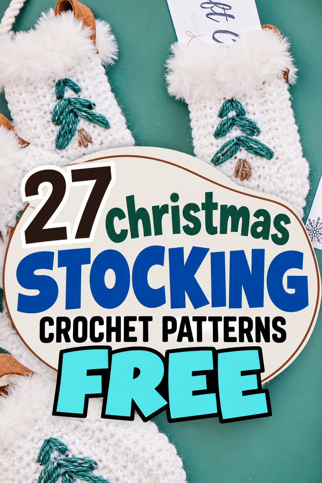 christmas stocking crochet patterns free