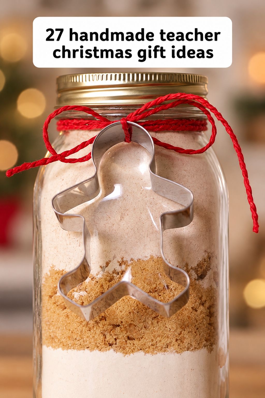 cookie mix in a jar christmas gifts