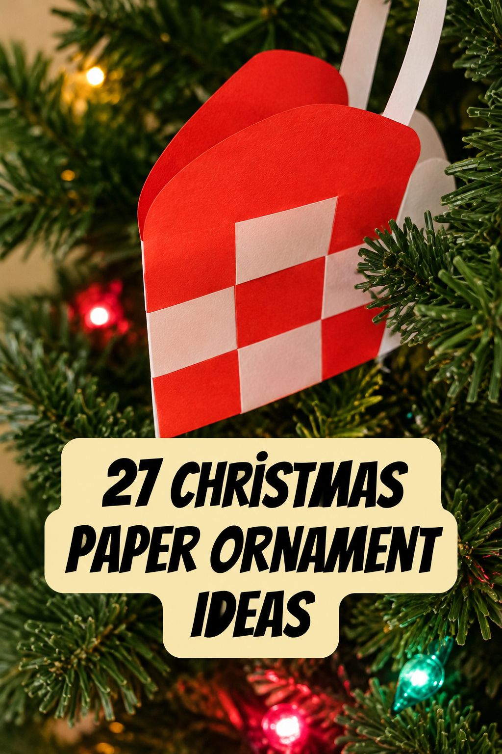 danish woven heart christmas ornaments