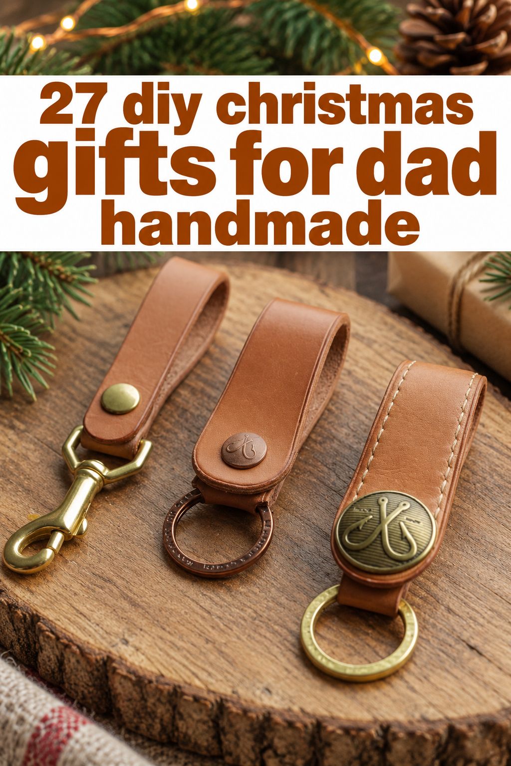 diy christmas gifts for dad handmade