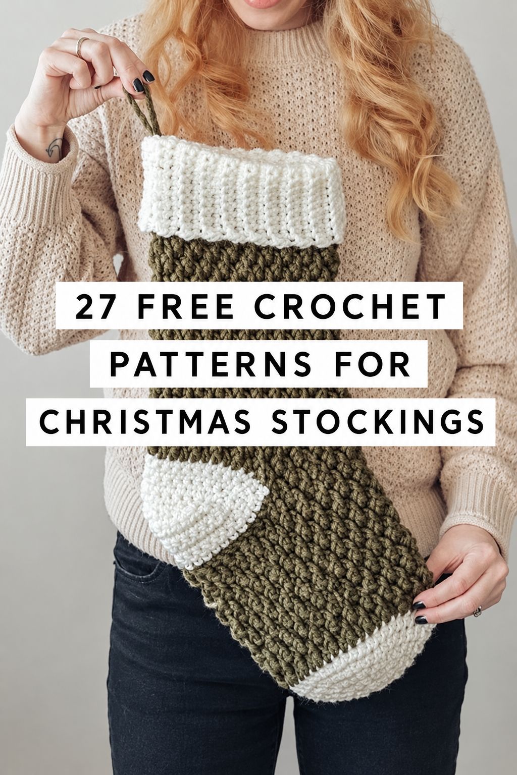 free crochet patterns for christmas stockings