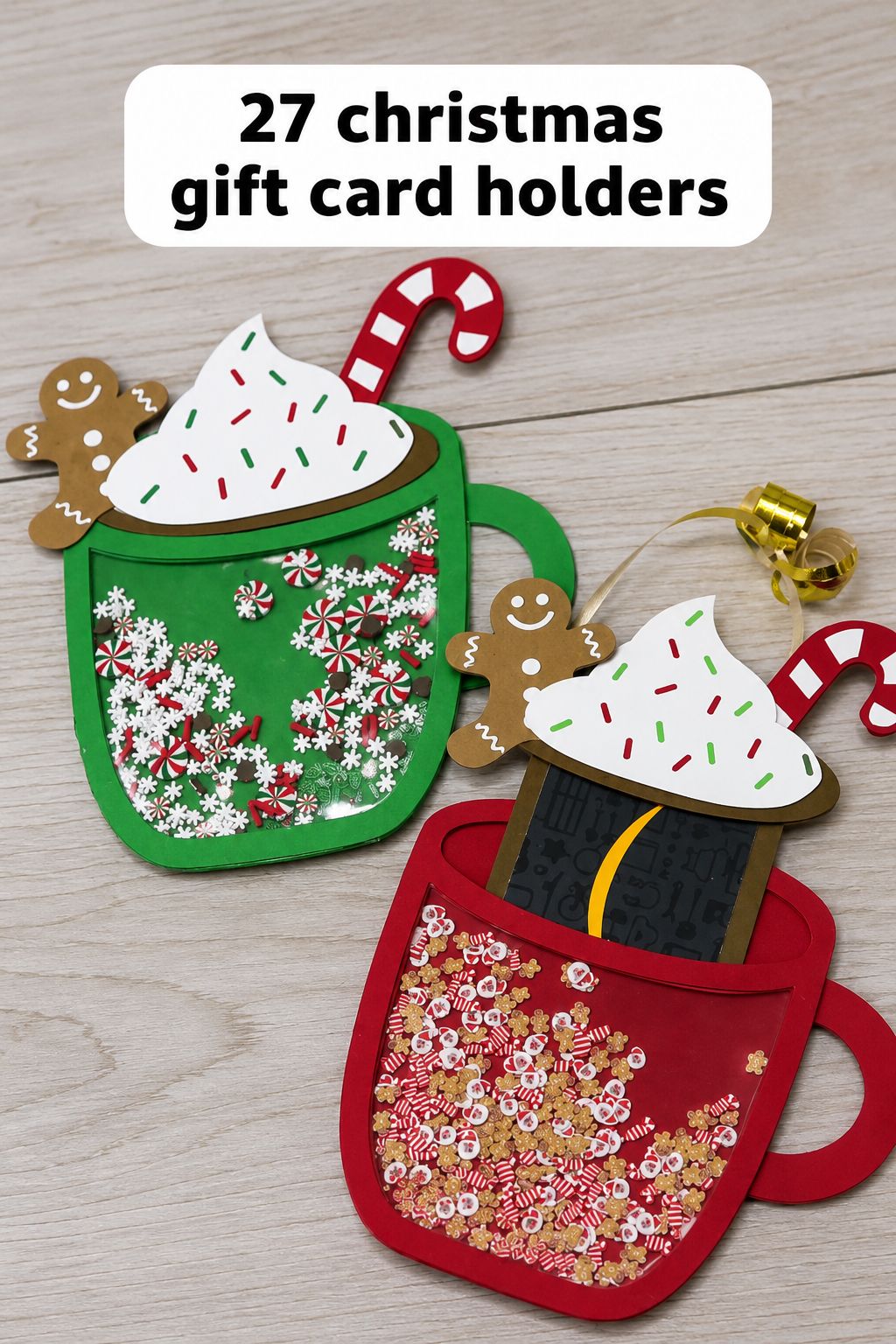 hot cocoa mug holder gift card wrapping