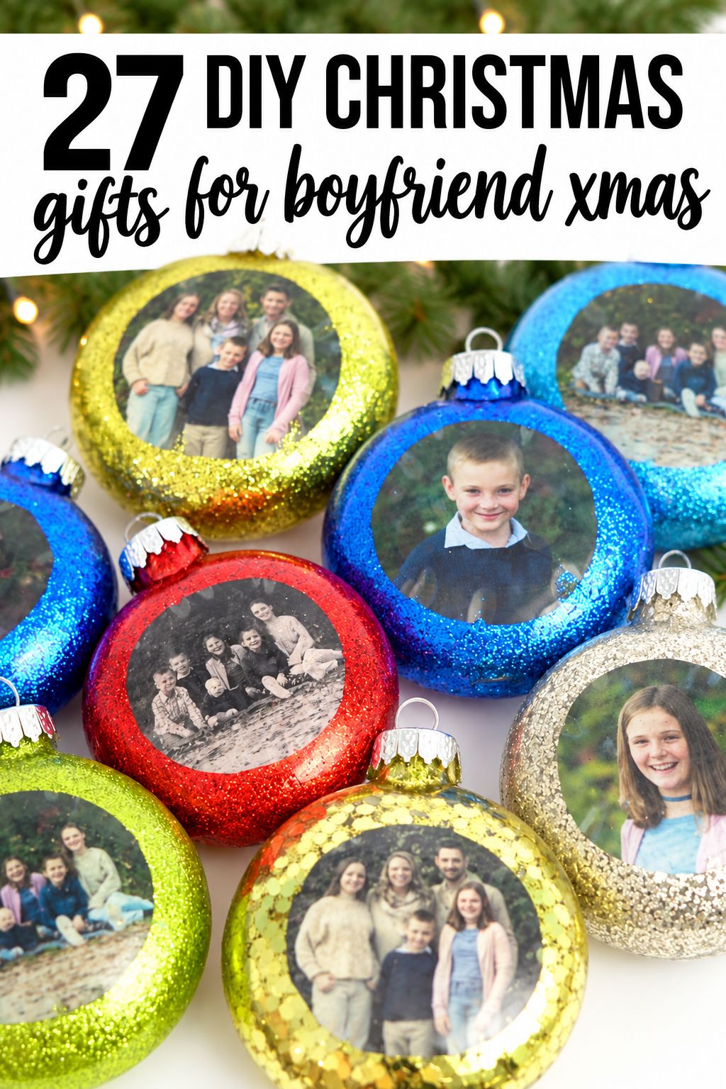 photo christmas ornament christmas gifts for boyfriend
