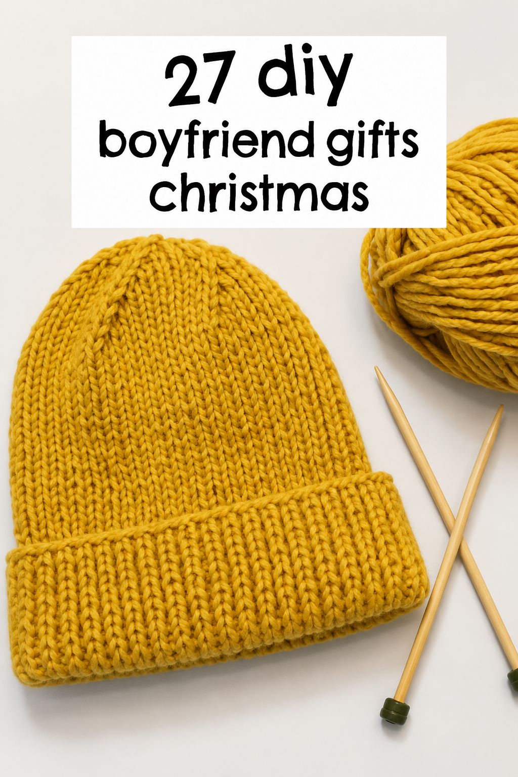 ribbed knit beanie christmas gifts for boyfriend