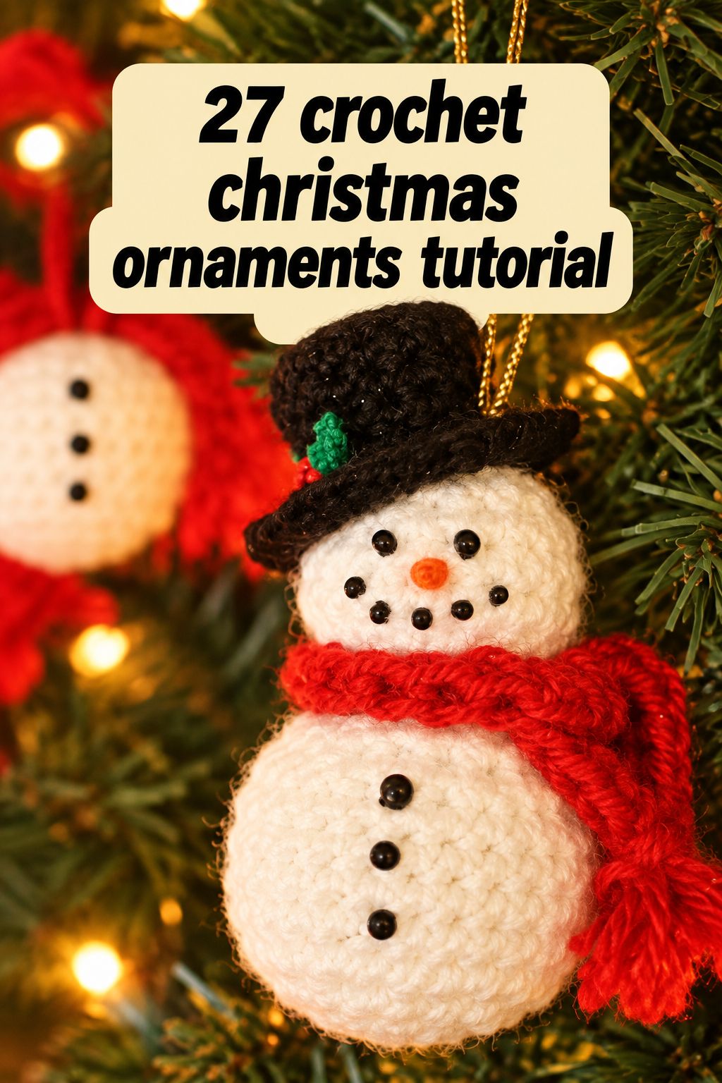 snowman ornament christmas ornaments