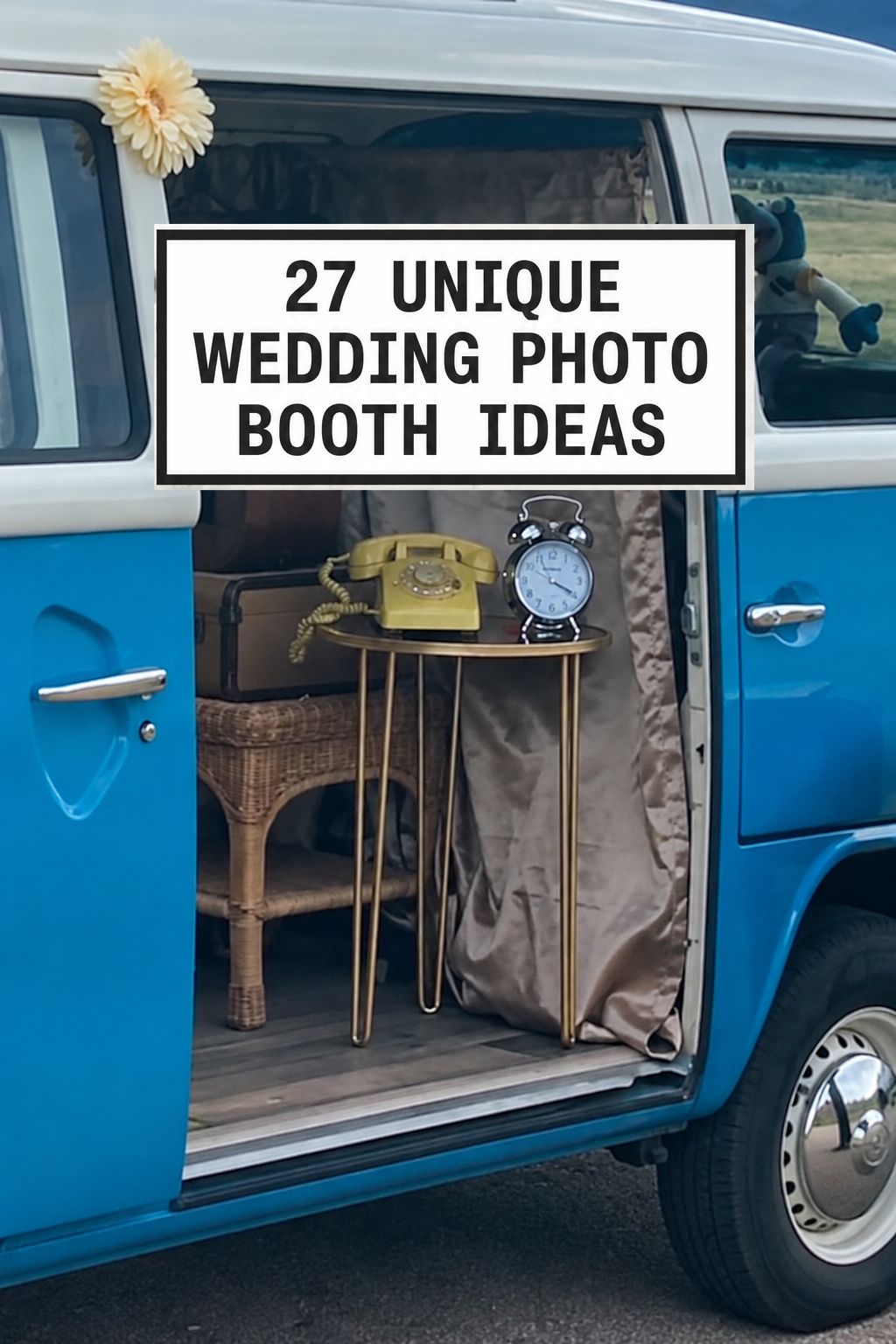 unique wedding photo booth ideas