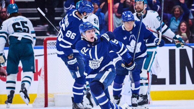 ‘Big-time player’ McKenna helps Maple Leafs snap skid